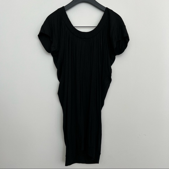 BCBGMaxAzria Super Soft Short Sleeve T-shirt Dress - Picture 1 of 6